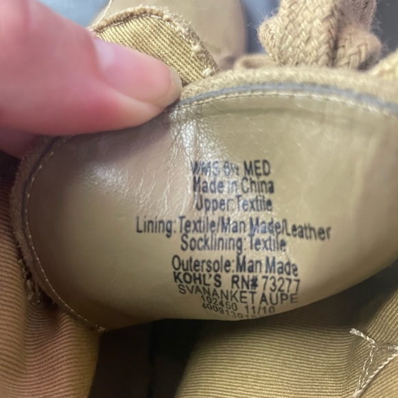 Simply Vera Vera Wang Casual Boots Wedge Lace Up Buckles Womens 6.5 - Picture 4 of 6